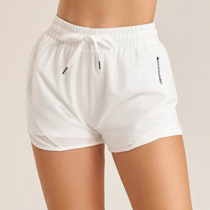 Ropa Deportiva para Mujer, pantalones cortos de Yoga, pantalones cortos para correr, gimnasio, Fitness, Ropa deportiva, entrenamiento, Ropa Deportiva para Mujer