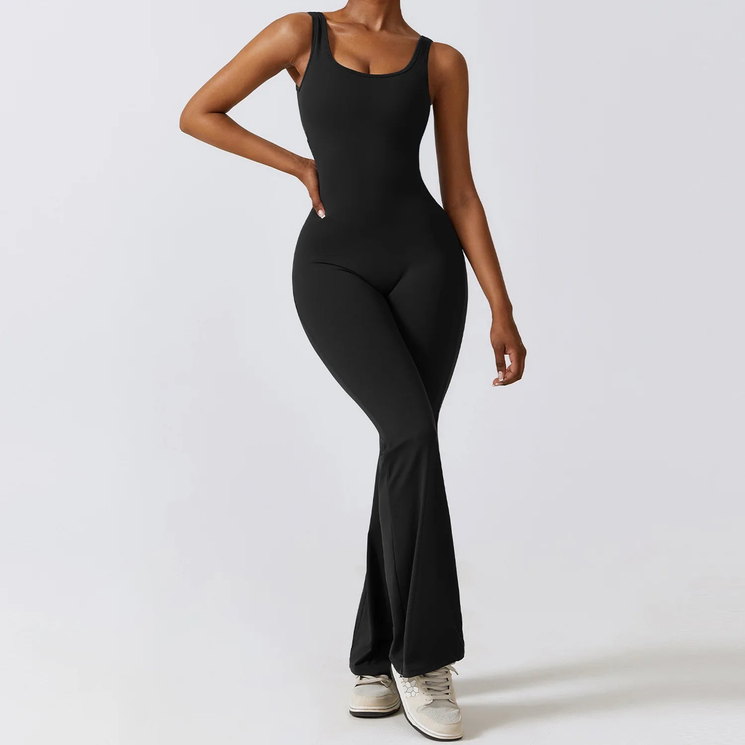 Nuevo conjunto de gimnasio para mujer, traje de entrenamiento para Yoga, ropa deportiva para mujer, mono deportivo, peleles de Fitness, monos elásticos de entrenamiento con realce para mujer