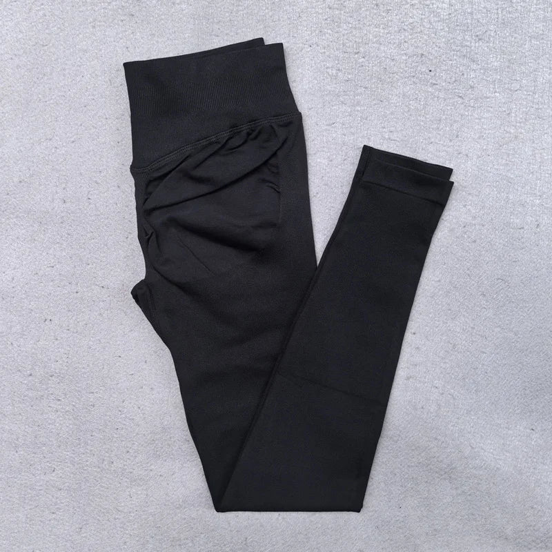 Nuevo conjunto de Yoga sin costuras, ropa de gimnasio para mujer, Legging acolchado, camiseta sin mangas, trajes de entrenamiento, ropa deportiva para Fitness, trajes
