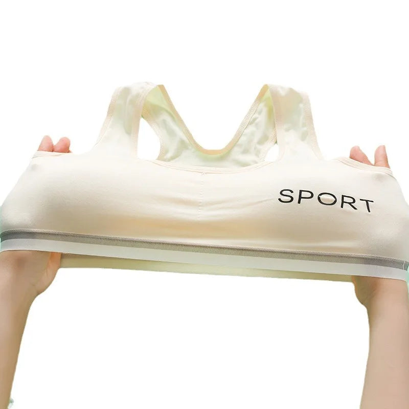 Sujetador deportivo para mujer, a prueba de golpes, Sexy, de alta intensidad, para Yoga, Bralette, chaleco para correr y gimnasio, ropa interior de algodón, Sujetador deportivo de moda