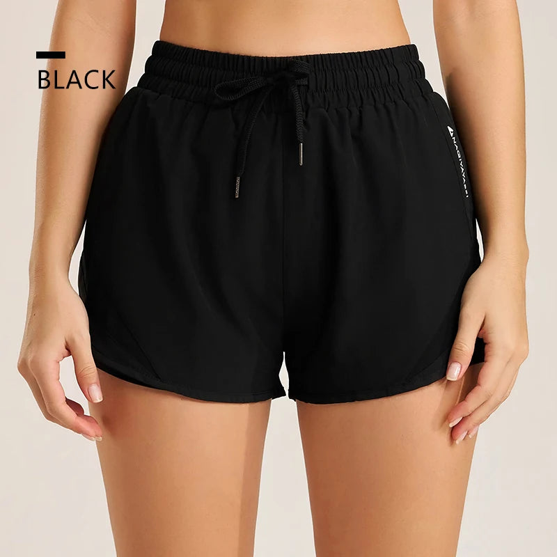Ropa Deportiva para Mujer, pantalones cortos de Yoga, pantalones cortos para correr, gimnasio, Fitness, Ropa deportiva, entrenamiento, Ropa Deportiva para Mujer