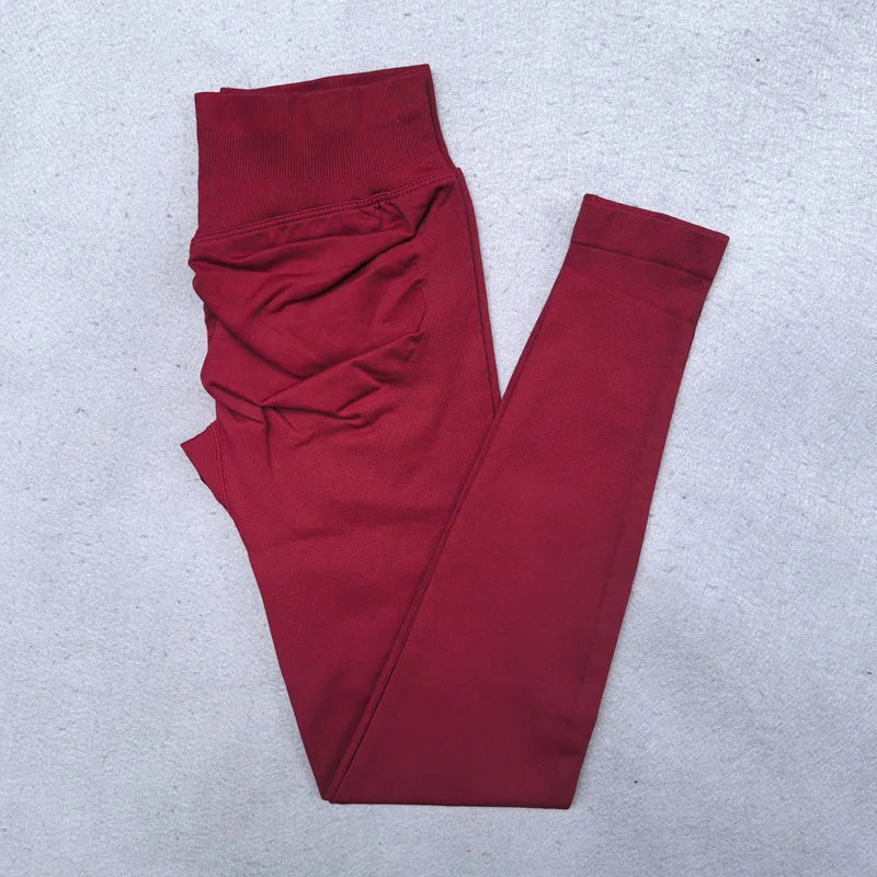 Nuevo conjunto de Yoga sin costuras, ropa de gimnasio para mujer, Legging acolchado, camiseta sin mangas, trajes de entrenamiento, ropa deportiva para Fitness, trajes