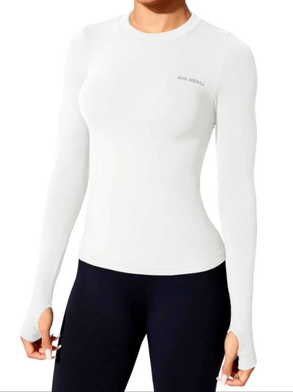 Camisas de Yoga de manga larga, ropa deportiva para mujer, ropa deportiva para gimnasio, mujer, para correr