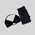 Conjunto de gimnasio de impacto para mujer, conjuntos de 2 piezas, camisetas sin mangas con cuello Halter, pantalones cortos sin costuras de cintura alta, traje deportivo, conjunto de entrenamiento
